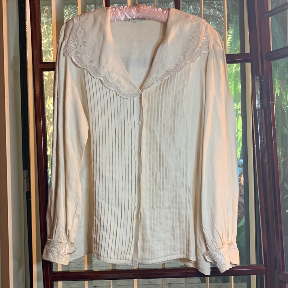 100%Linen J DAVIS LTD blouse